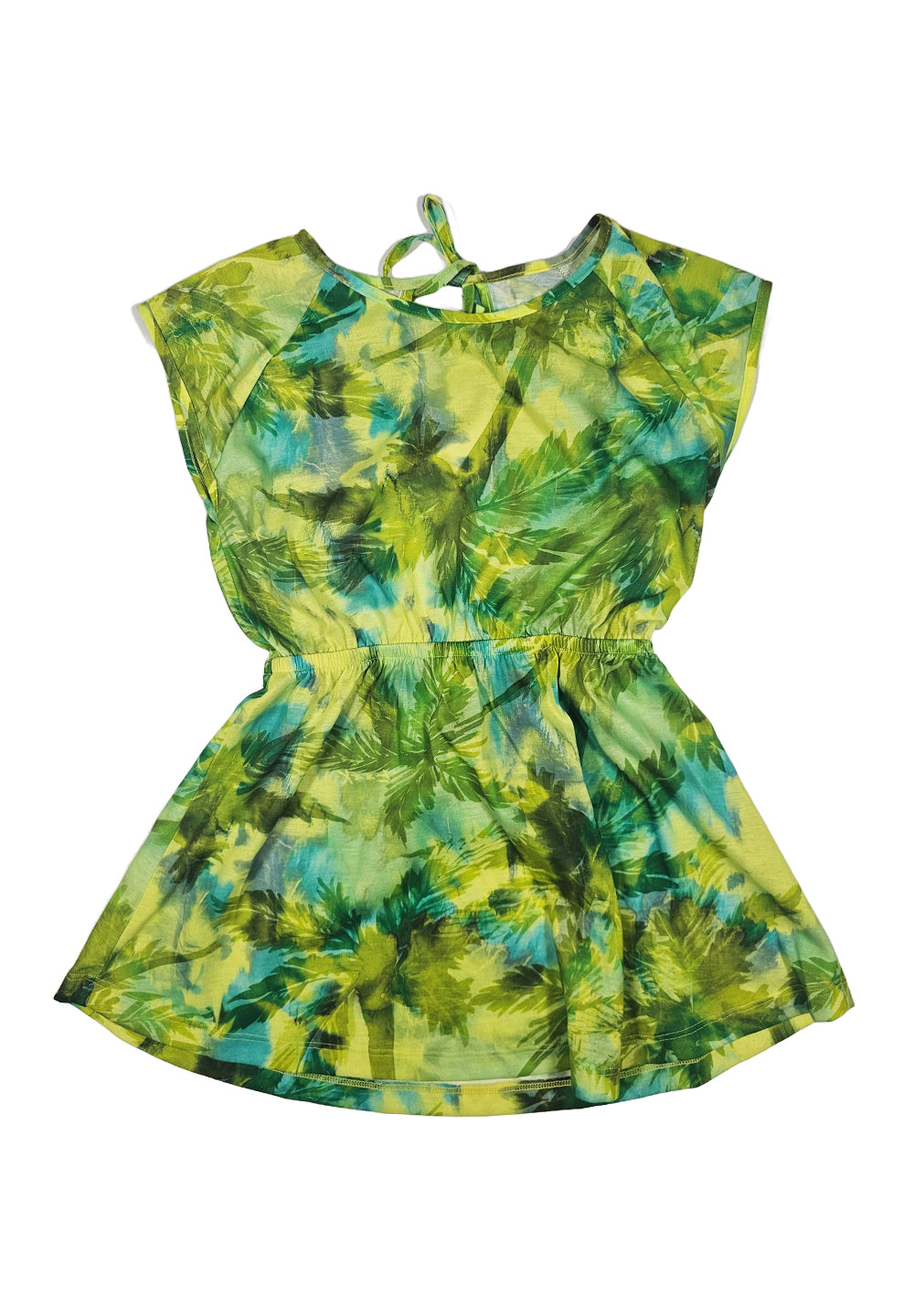 Vestito verde per bambina