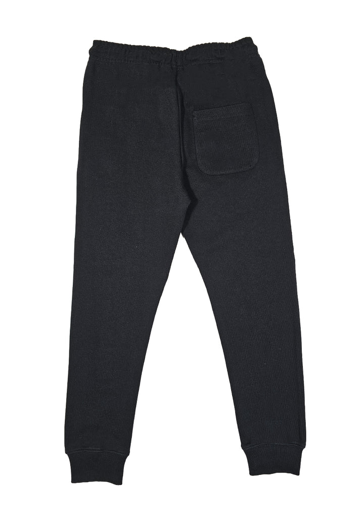 Schwarze Fleecehose für Jungen