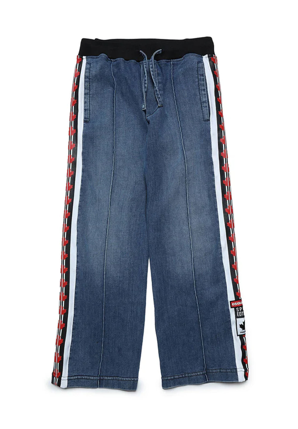 Pantaloni blu denim per bambina