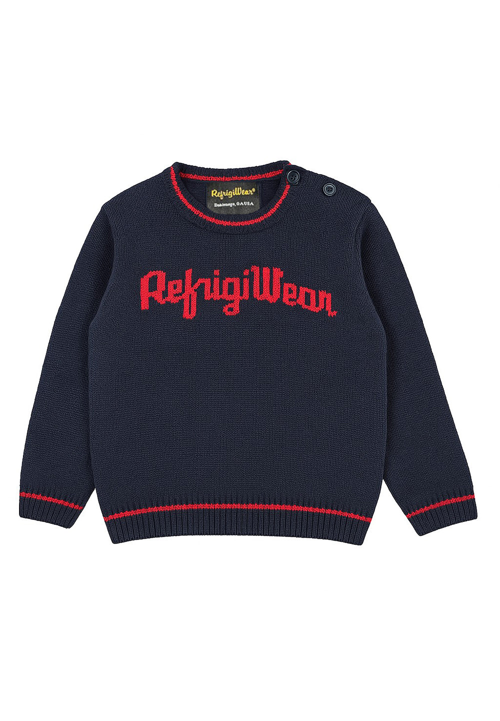 Pull bleu pour nouveau-né