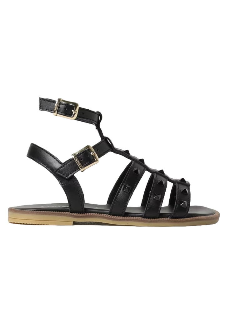 Sandalo nero per bambina