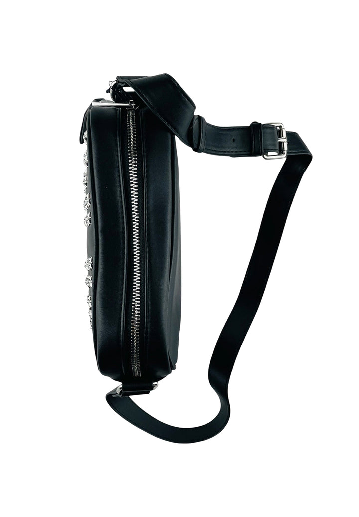 Borsa ecopelle nera per bambina