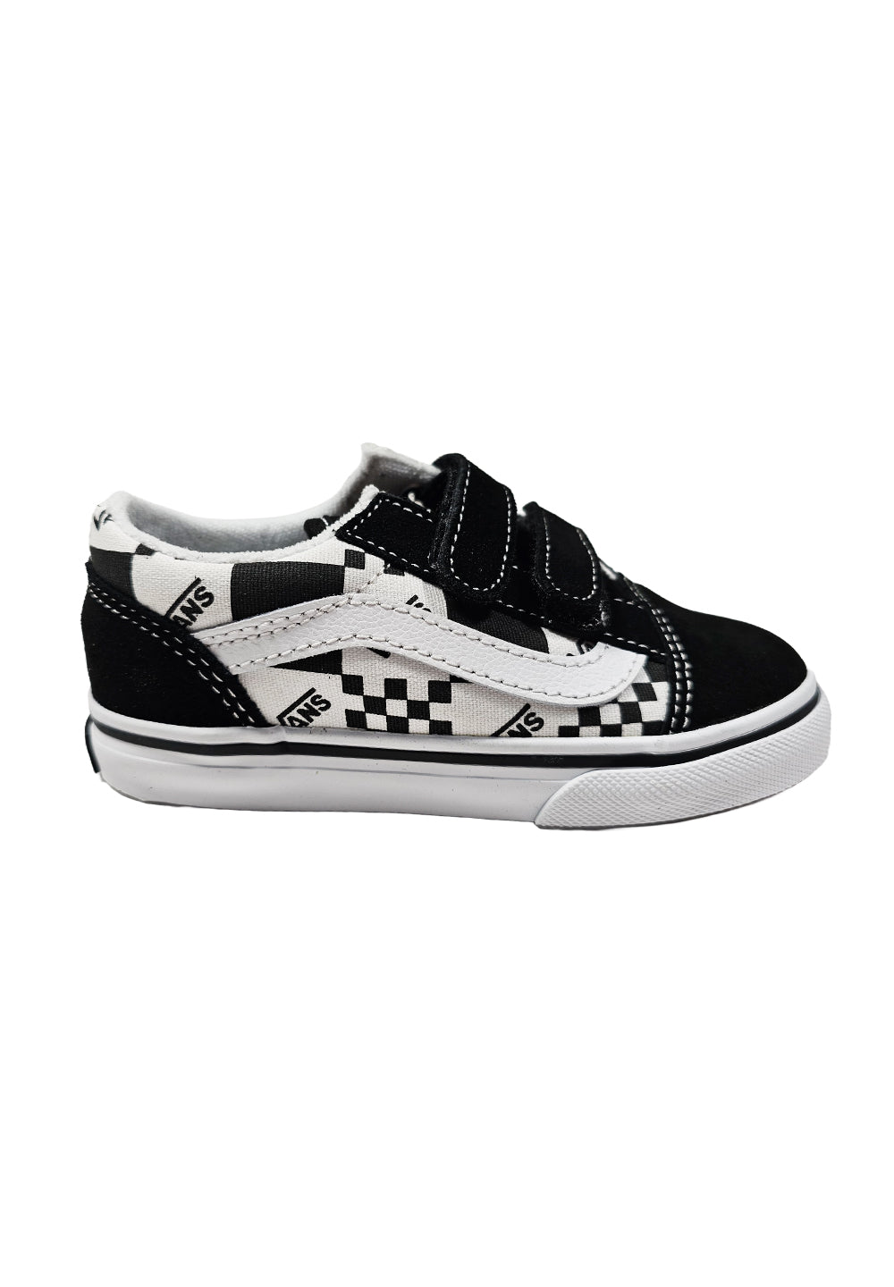 Scarpe nero-bianco per neonato