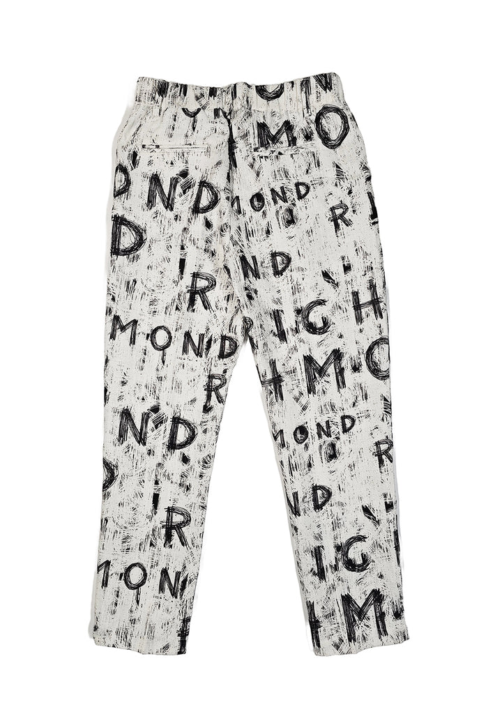 Pantalon en lin blanc pour enfant