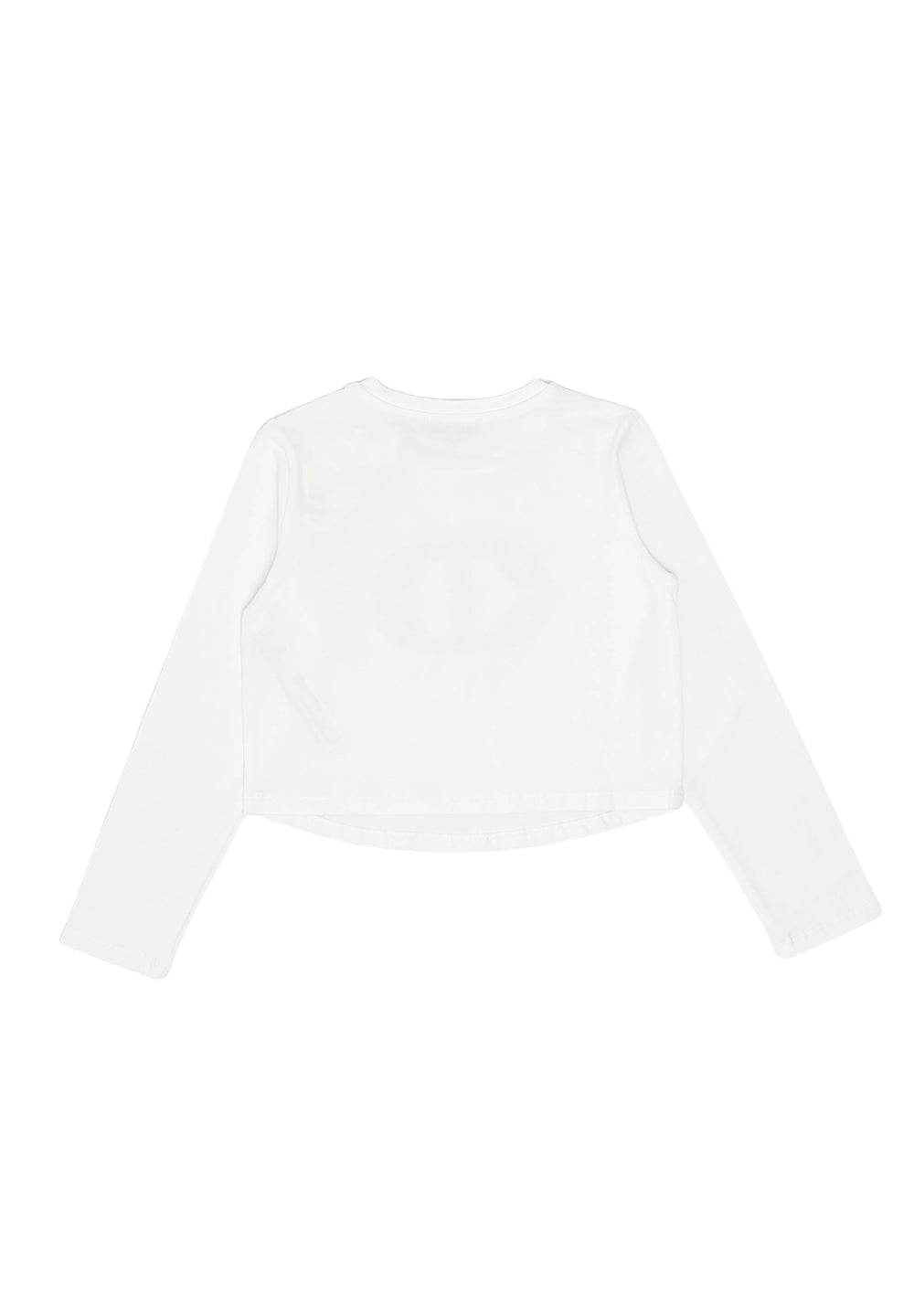 T-shirt bianca per bambina