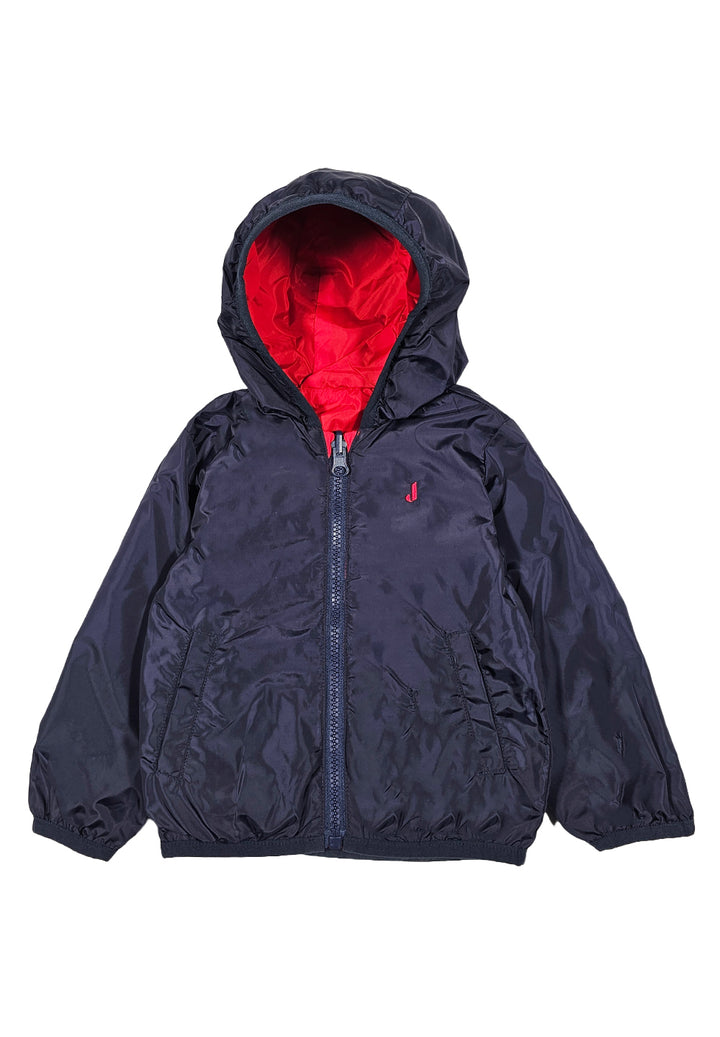 Giubbino reversibile rosso-blu per bambino