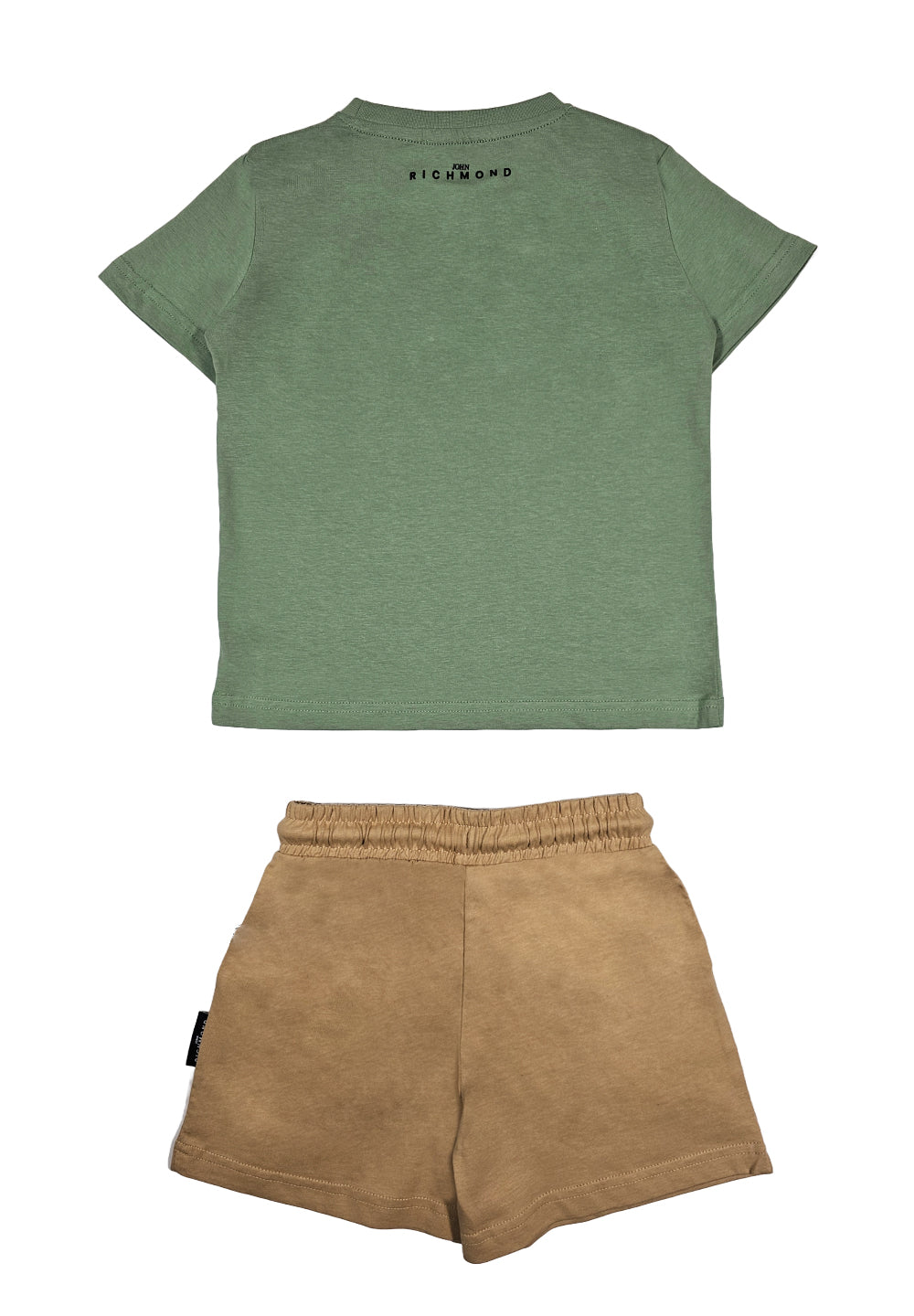 Completo verde-marrone per bambino