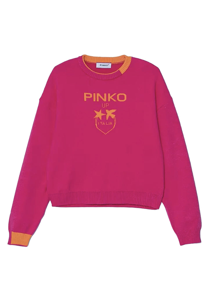 Maglioncino fuxia per bambina