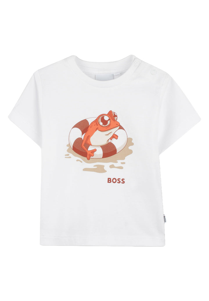 T-shirt blanc pour nouveau-nés