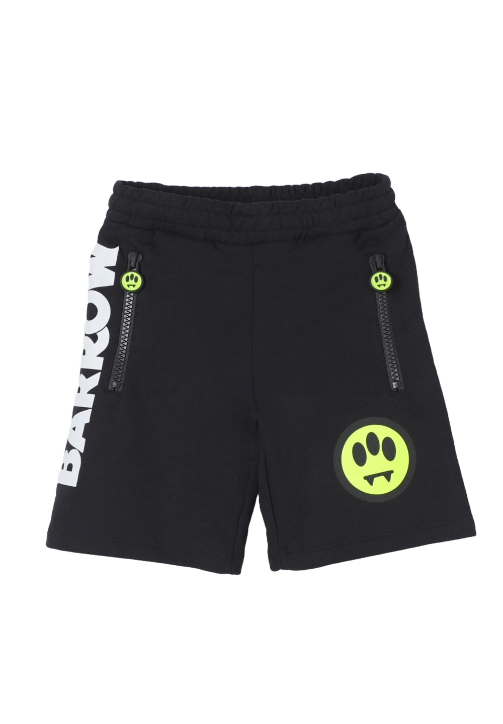 Bermuda felpa nero per bambino