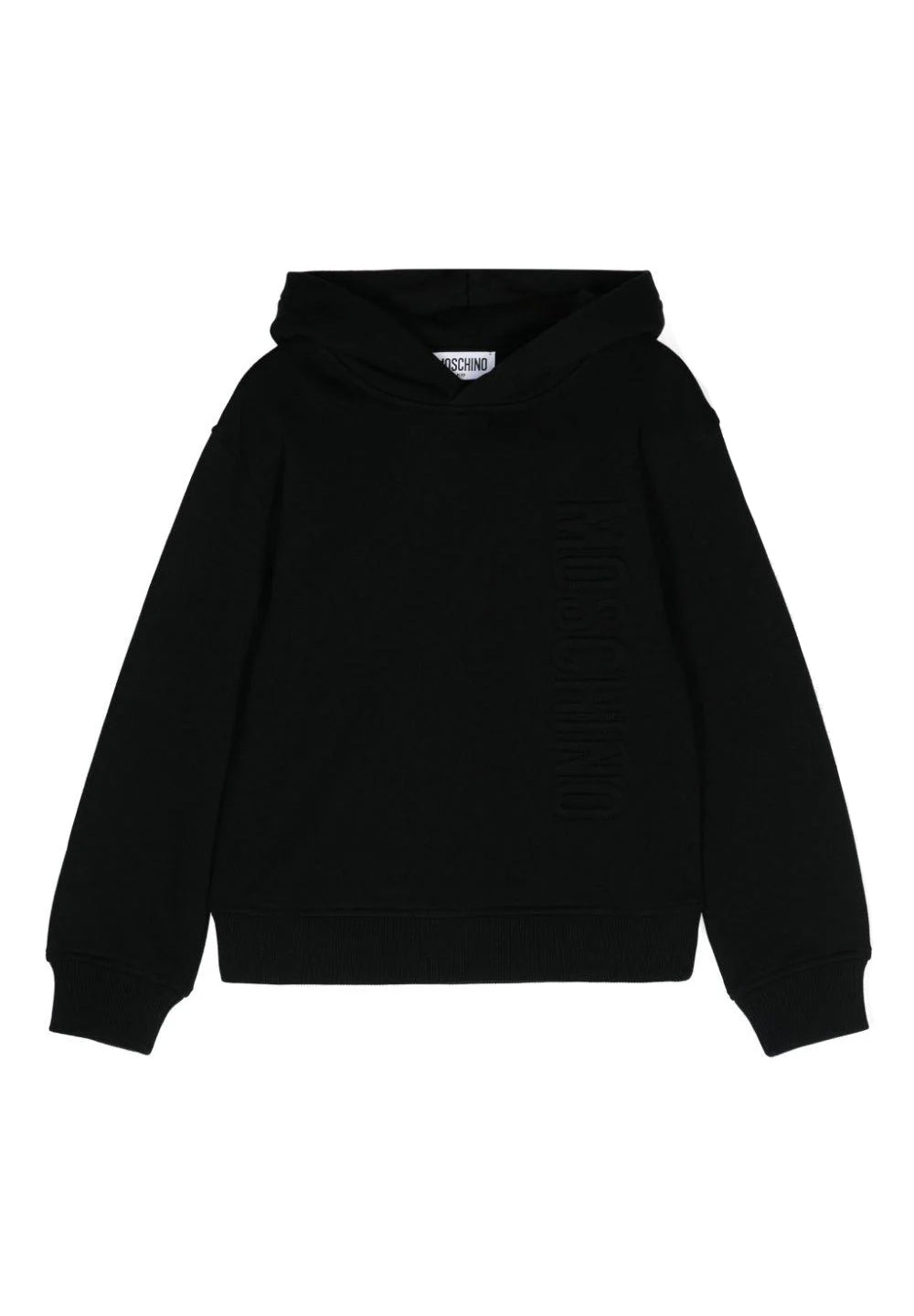 Schwarzer Kapuzenpullover für Jungen