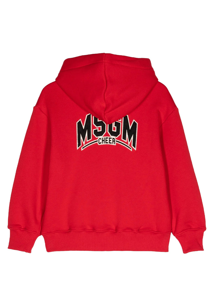 Sweat à capuche rouge pour enfants
