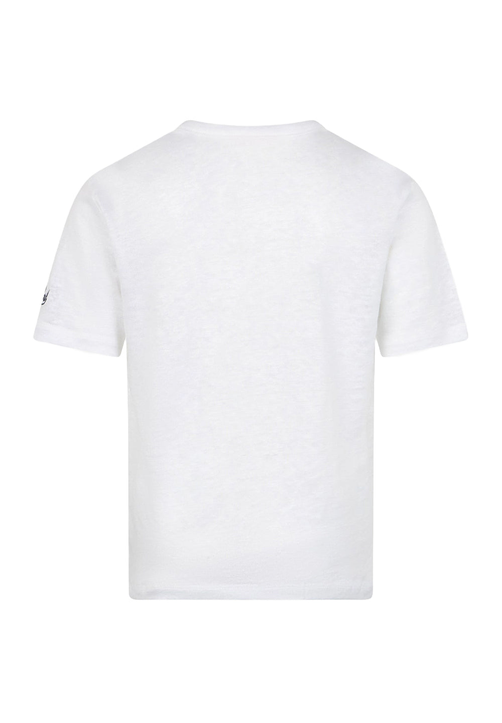 T-shirt lino bianca per bambino
