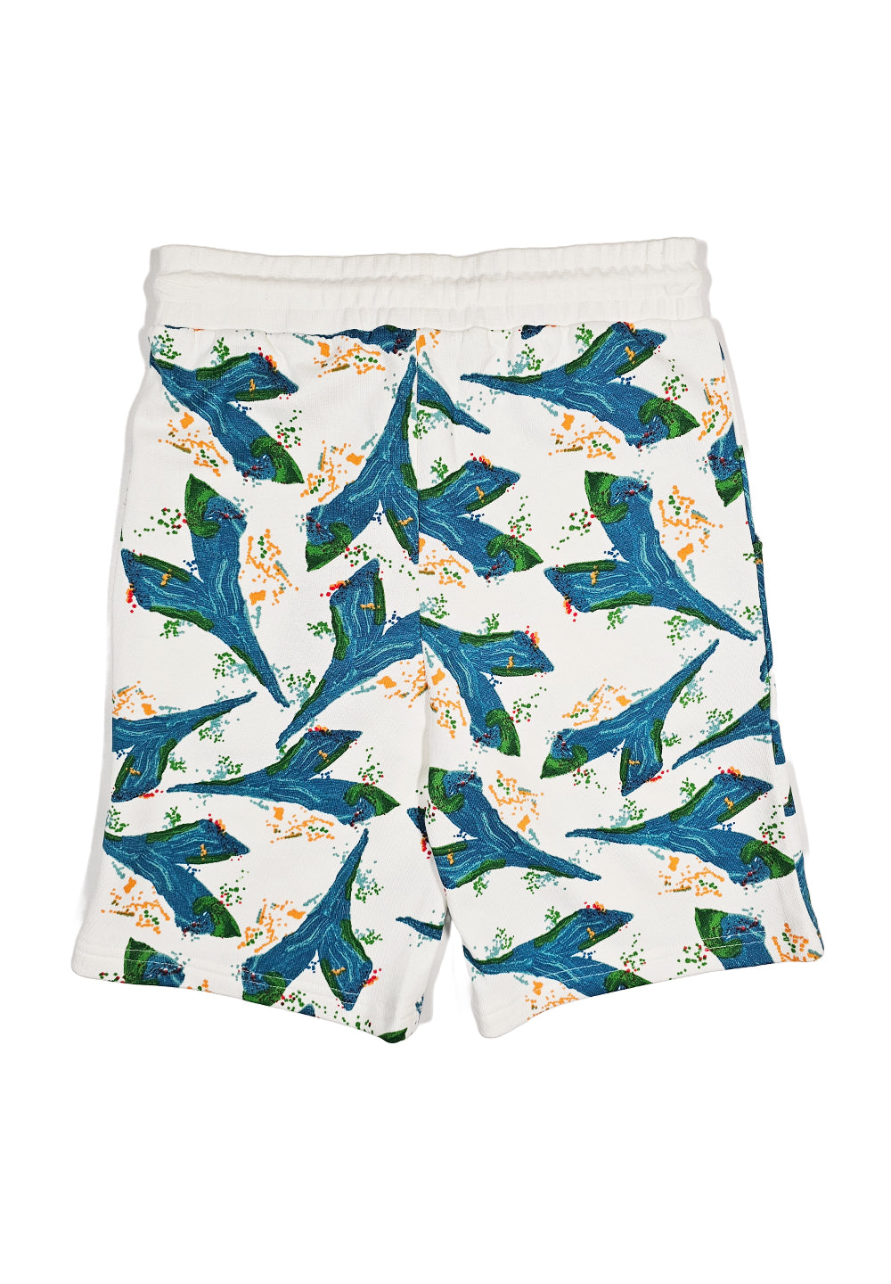 Bermuda felpa crema per bambino