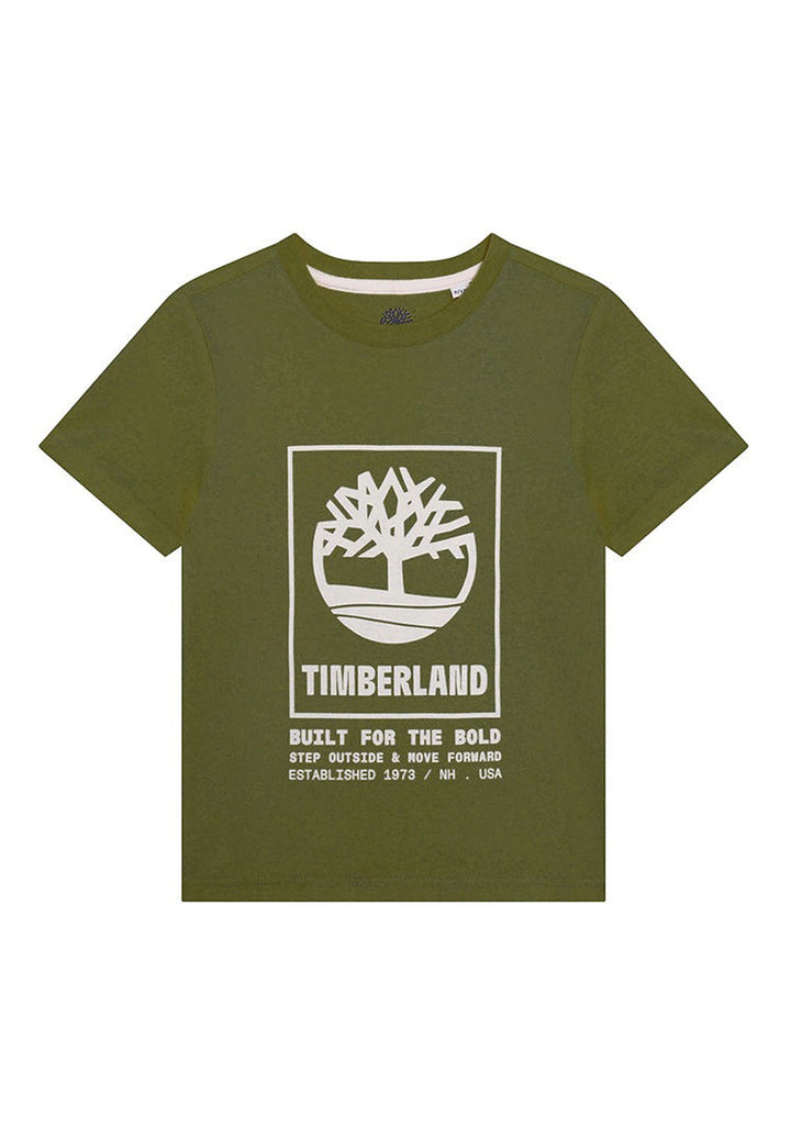 T-shirt verde per bambino - Primamoda kids