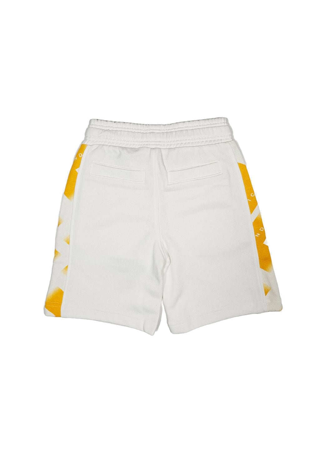 Bermuda felpa bianco per bambino - Primamoda kids