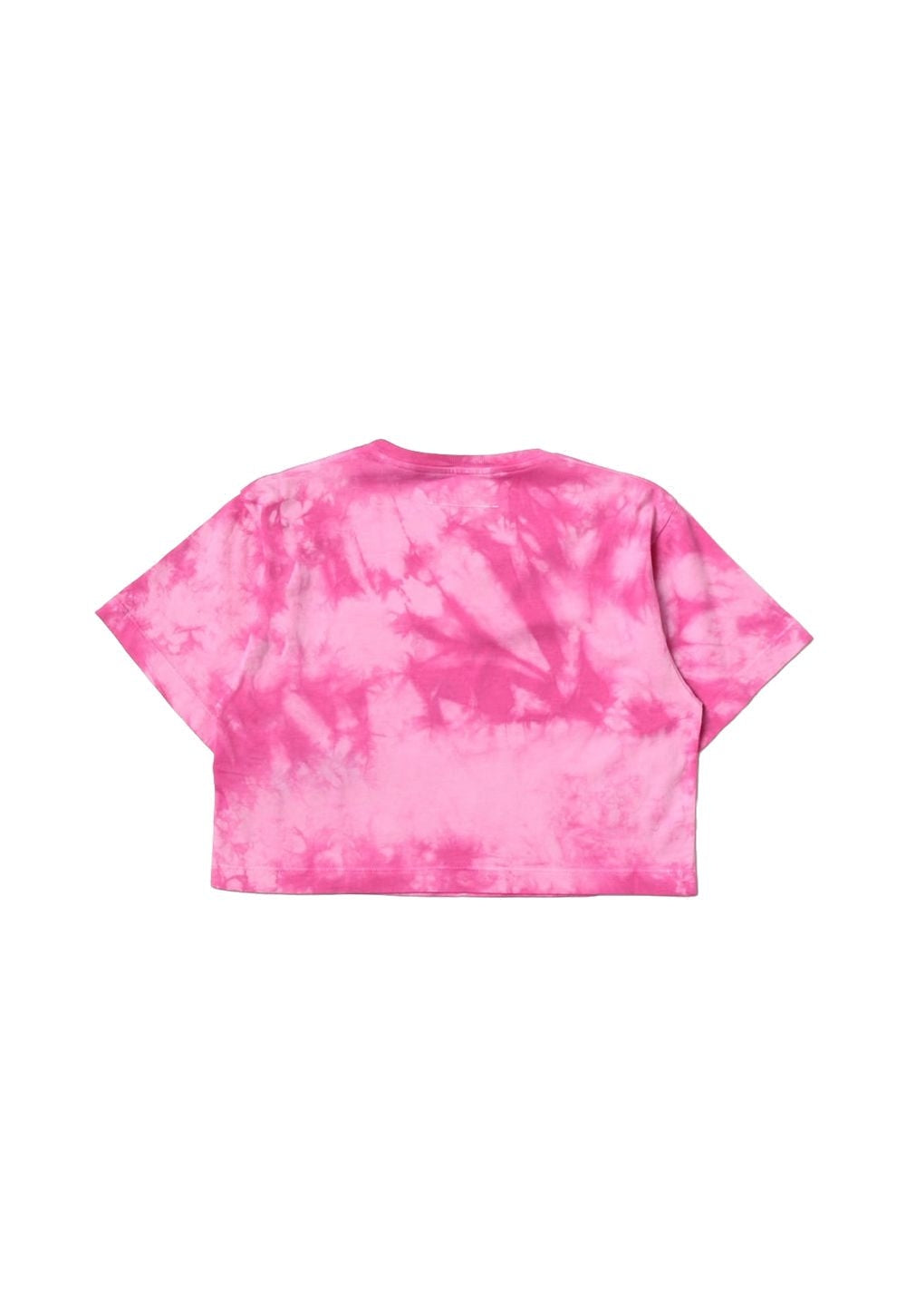 T-shirt cropped fuxia per bambina - Primamoda kids