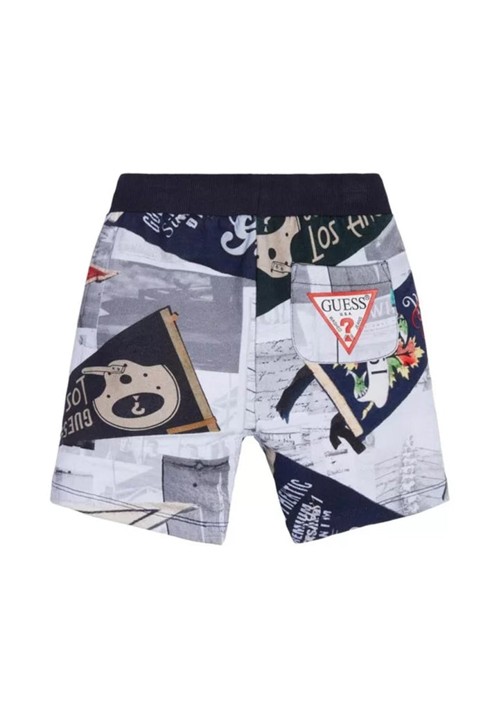 Bermuda felpa multicolor per bambino - Primamoda kids