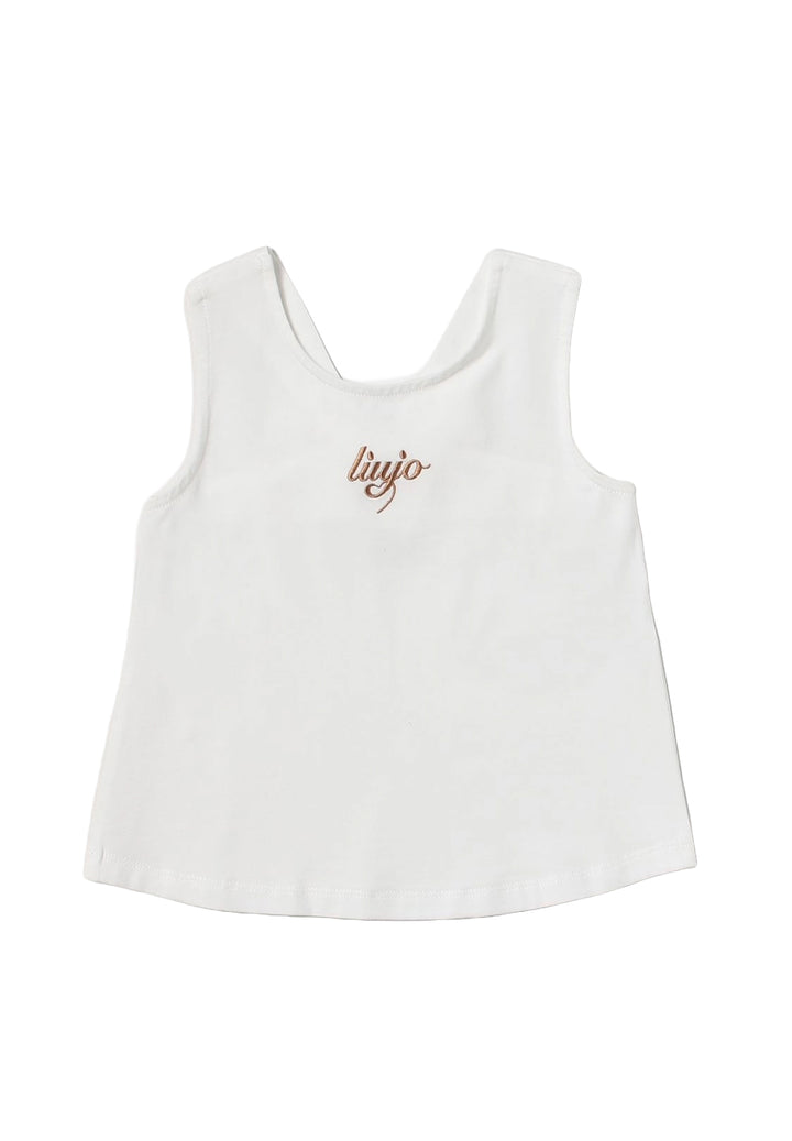 Canotta bianca per bambina - Primamoda kids