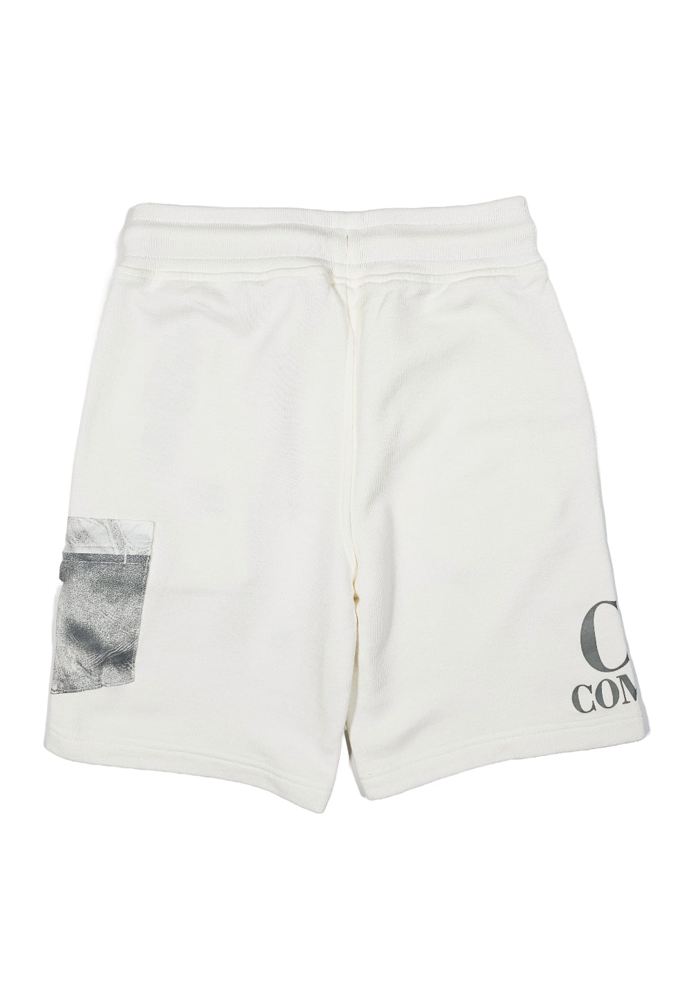 Bermuda felpa bianco per bambino - Primamoda kids