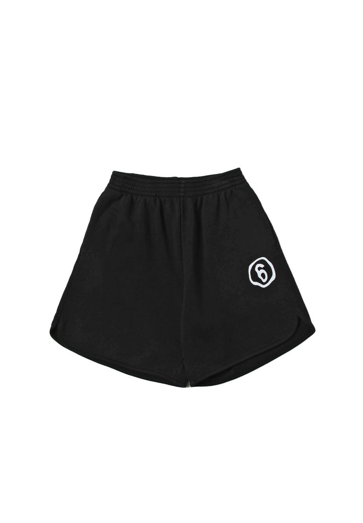 Short felpa nero per bambina - Primamoda kids