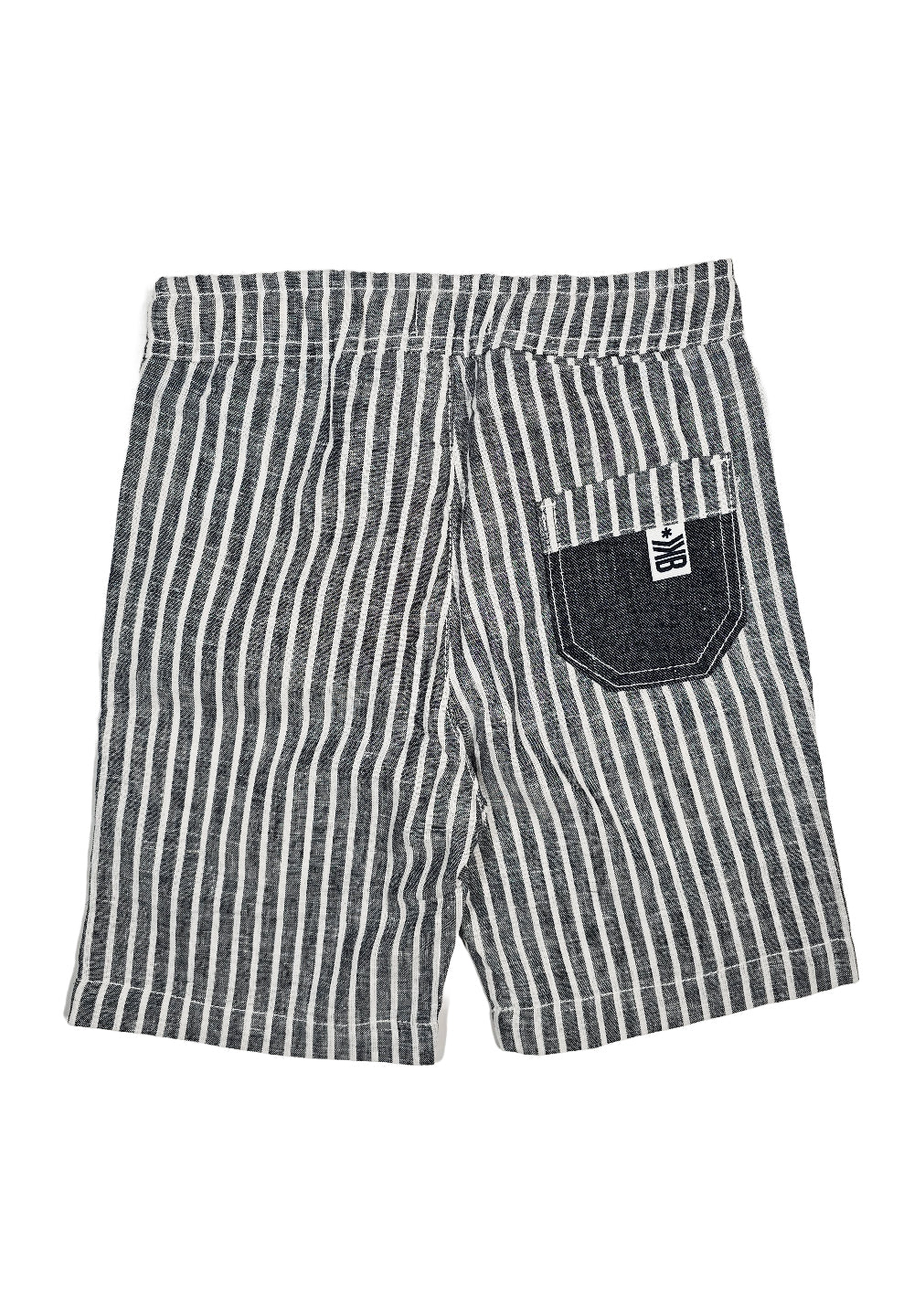 Bermuda bianco-blu per bambino - Primamoda kids