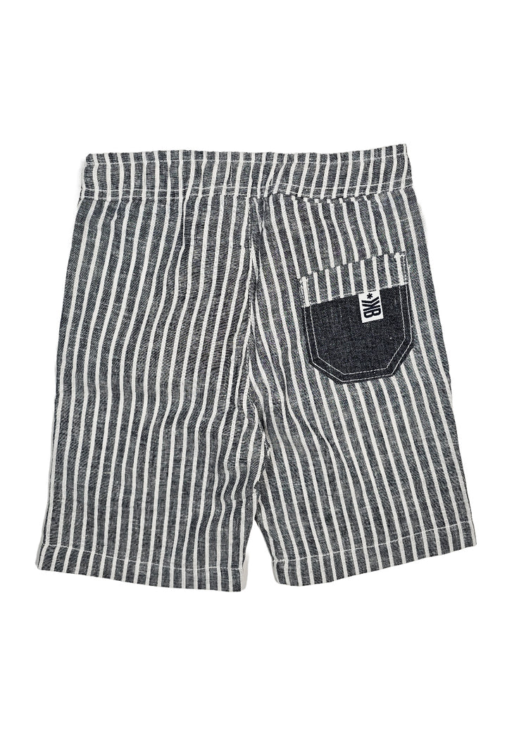 Bermuda bianco-blu per bambino - Primamoda kids