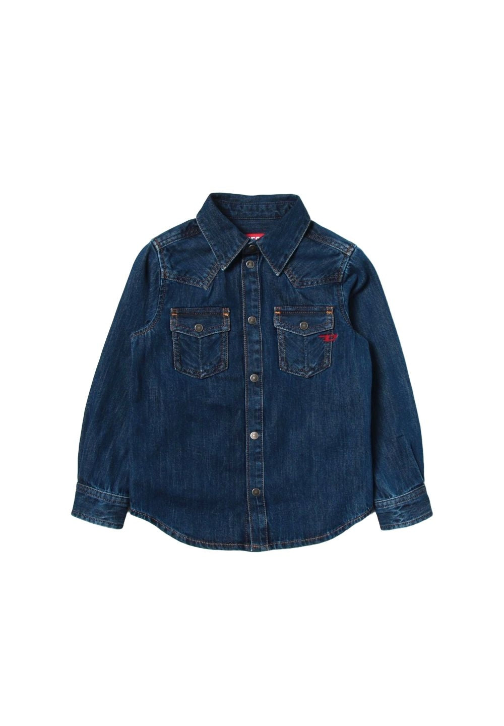 Camicia denim blu per bambino - Primamoda kids