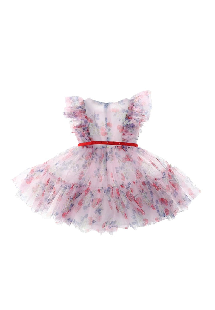 Vestito tulle rosa per bambina - Primamoda kids