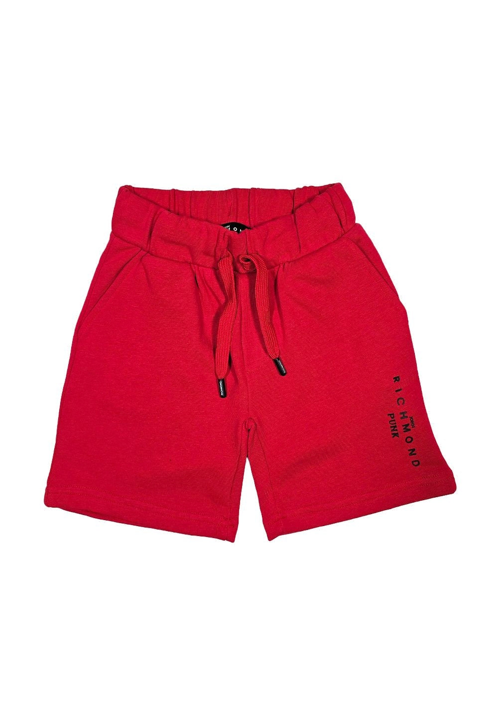 Bermuda felpa rosso per bambino - Primamoda kids
