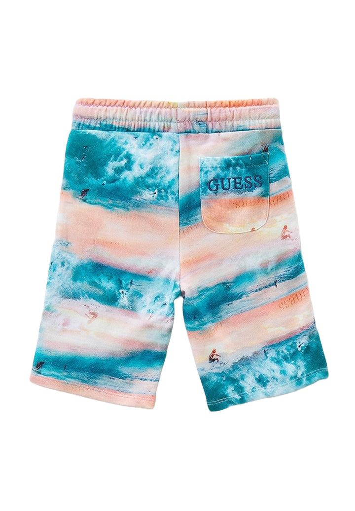 Bermuda felpa multicolor per bambino - Primamoda kids