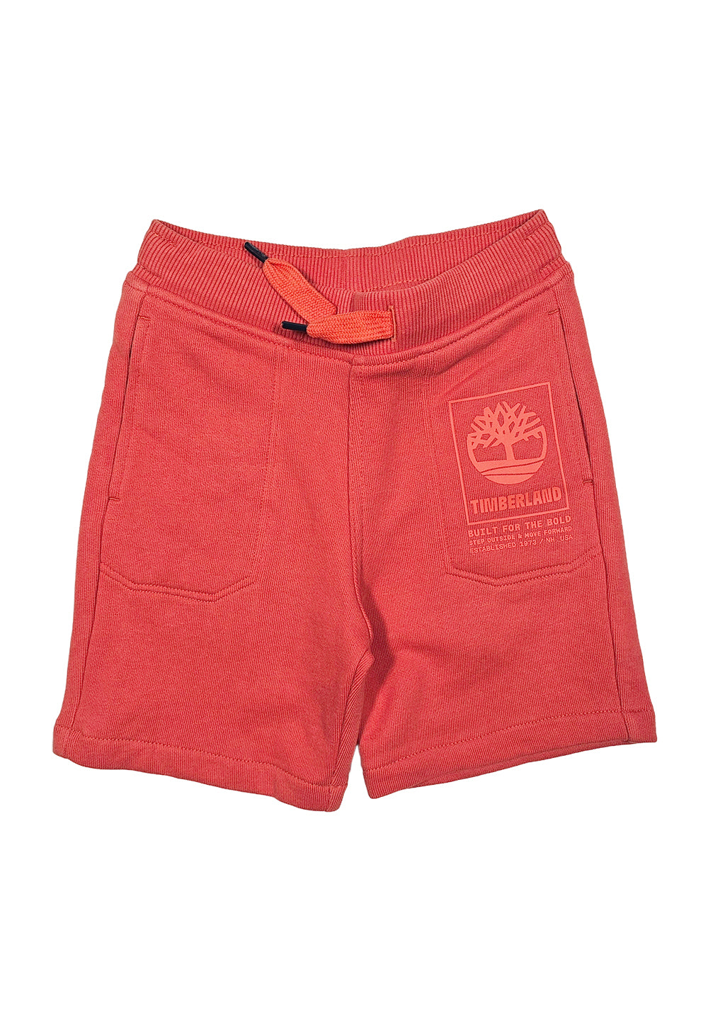 Bermuda felpa rosso per neonato - Primamoda kids