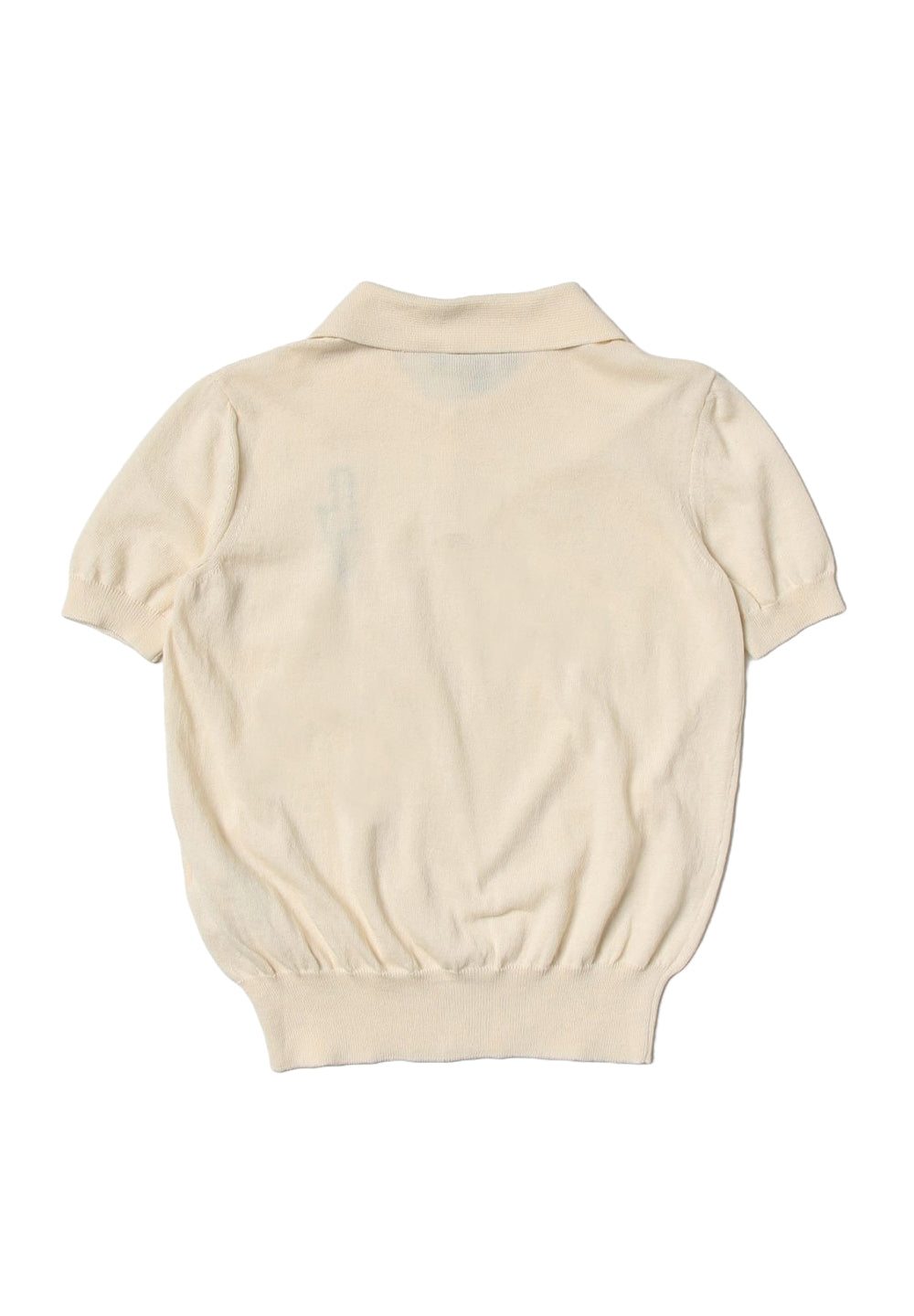 Polo in maglia crema per bambino - Primamoda kids