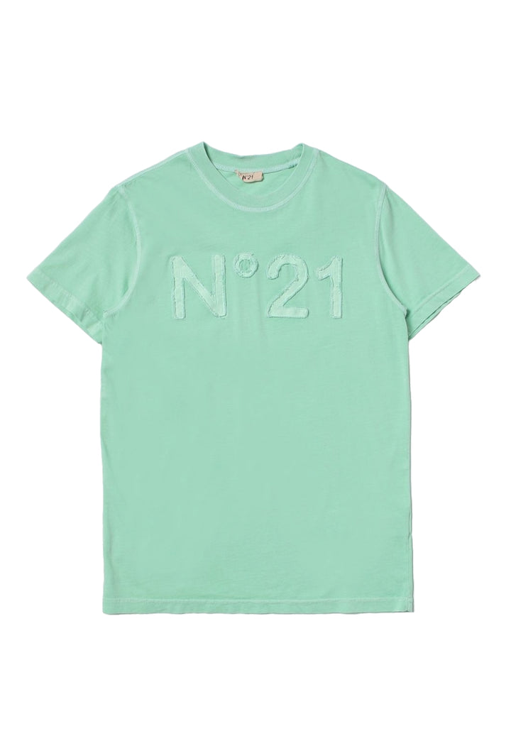 T-shirt verde per bambina - Primamoda kids