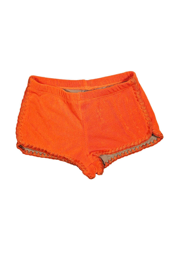 Short arancione per bambina - Primamoda kids