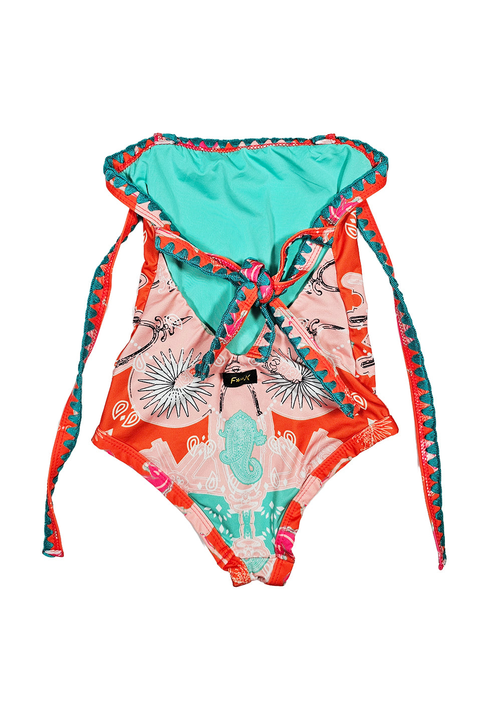 Costume intero multicolor per bambina - Primamoda kids