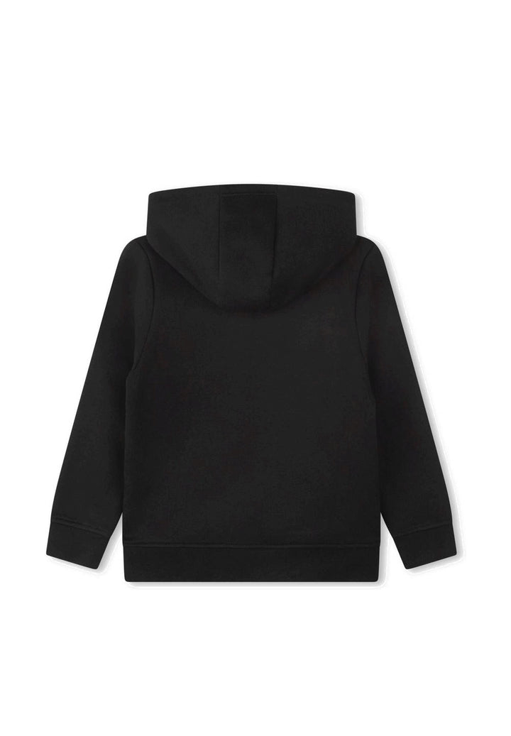 Felpa cappuccio nera per bambino - Primamoda kids