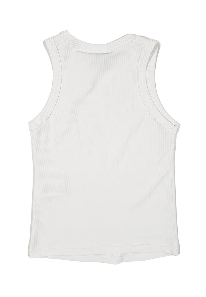 Canotta bianca per bambina - Primamoda kids