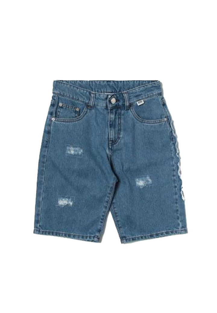 Bermuda denim blu per bambino - Primamoda kids