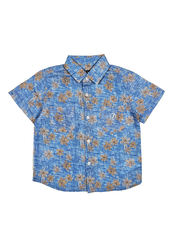 Camicia blu per neonato - Primamoda kids