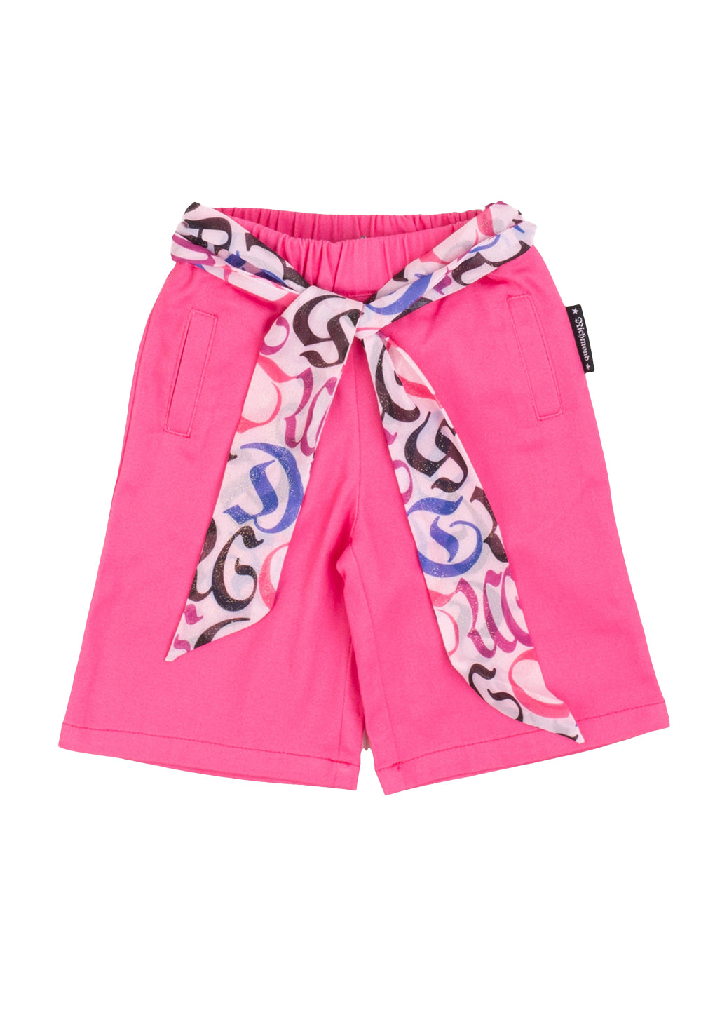 Bermuda felpa fuxia per neonata - Primamoda kids