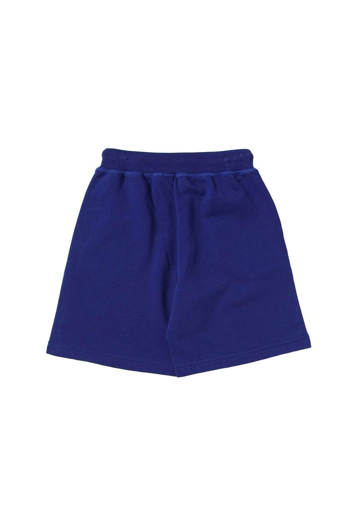 Bermuda felpa blu per bambino - Primamoda kids
