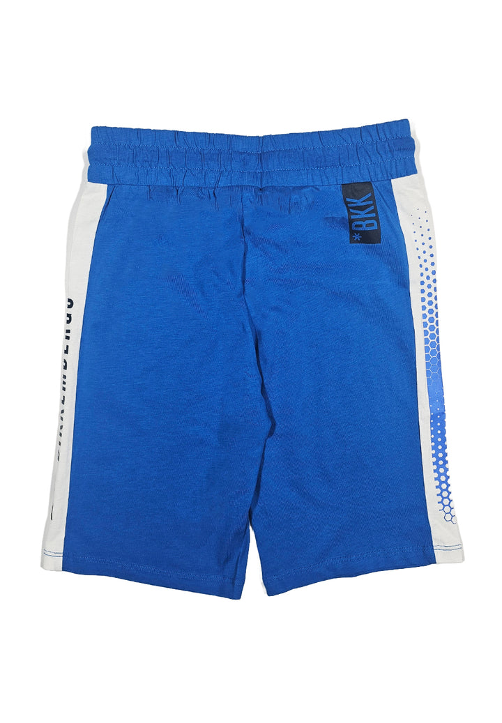 Bermuda felpa blu royal per bambino - Primamoda kids