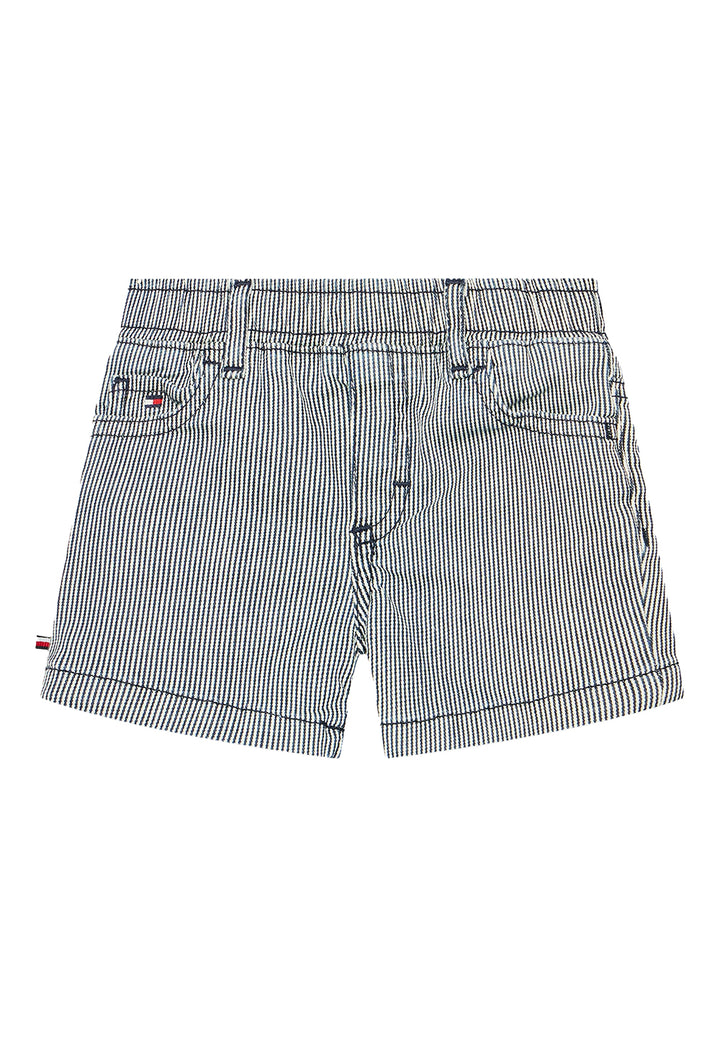 Bermuda bianco-blu per neonato - Primamoda kids