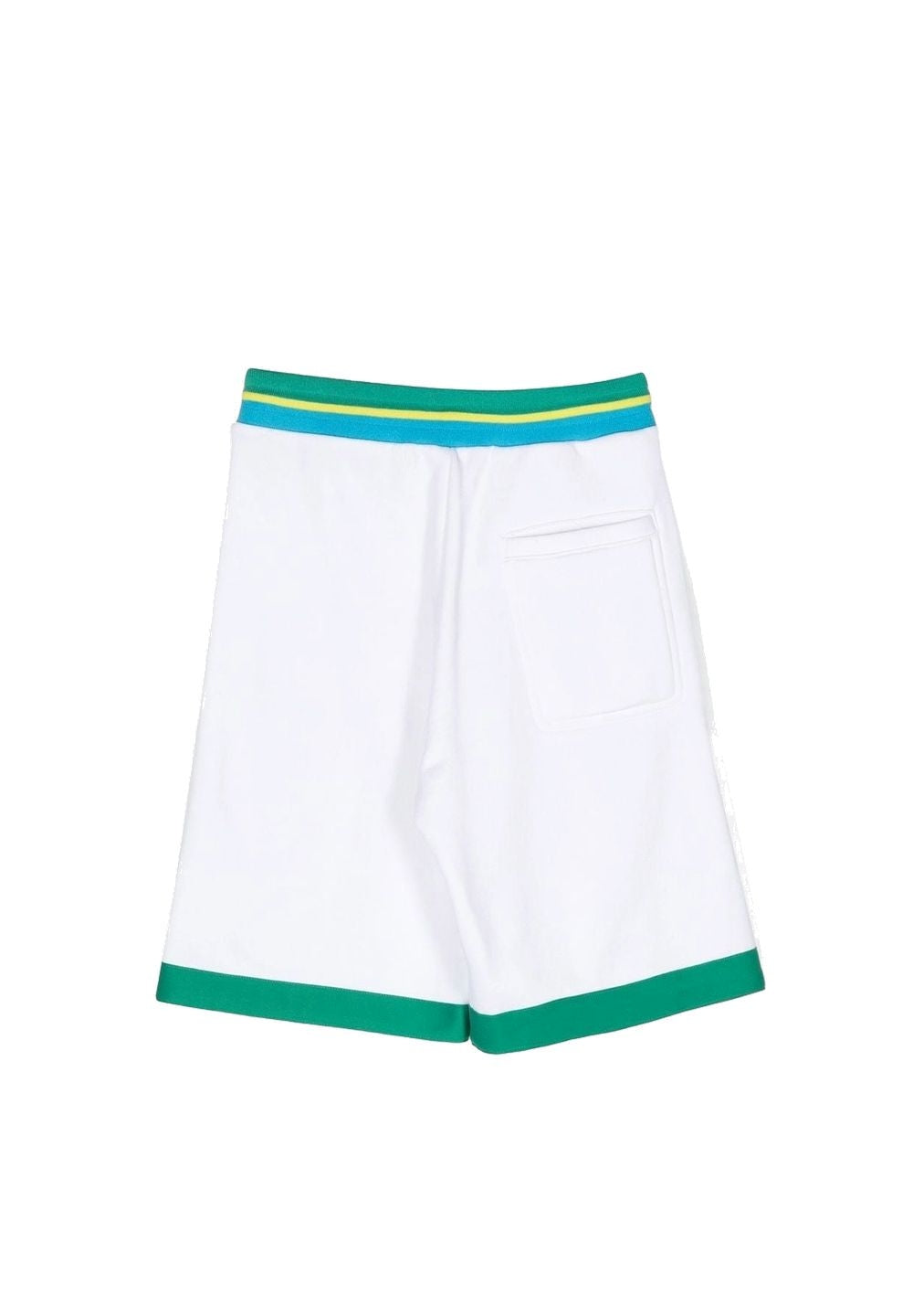 Bermuda felpa bianco per bambino - Primamoda kids