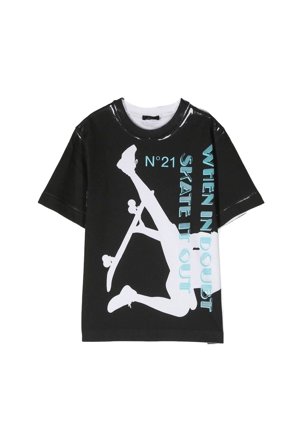 T-shirt nero per bambino - Primamoda kids