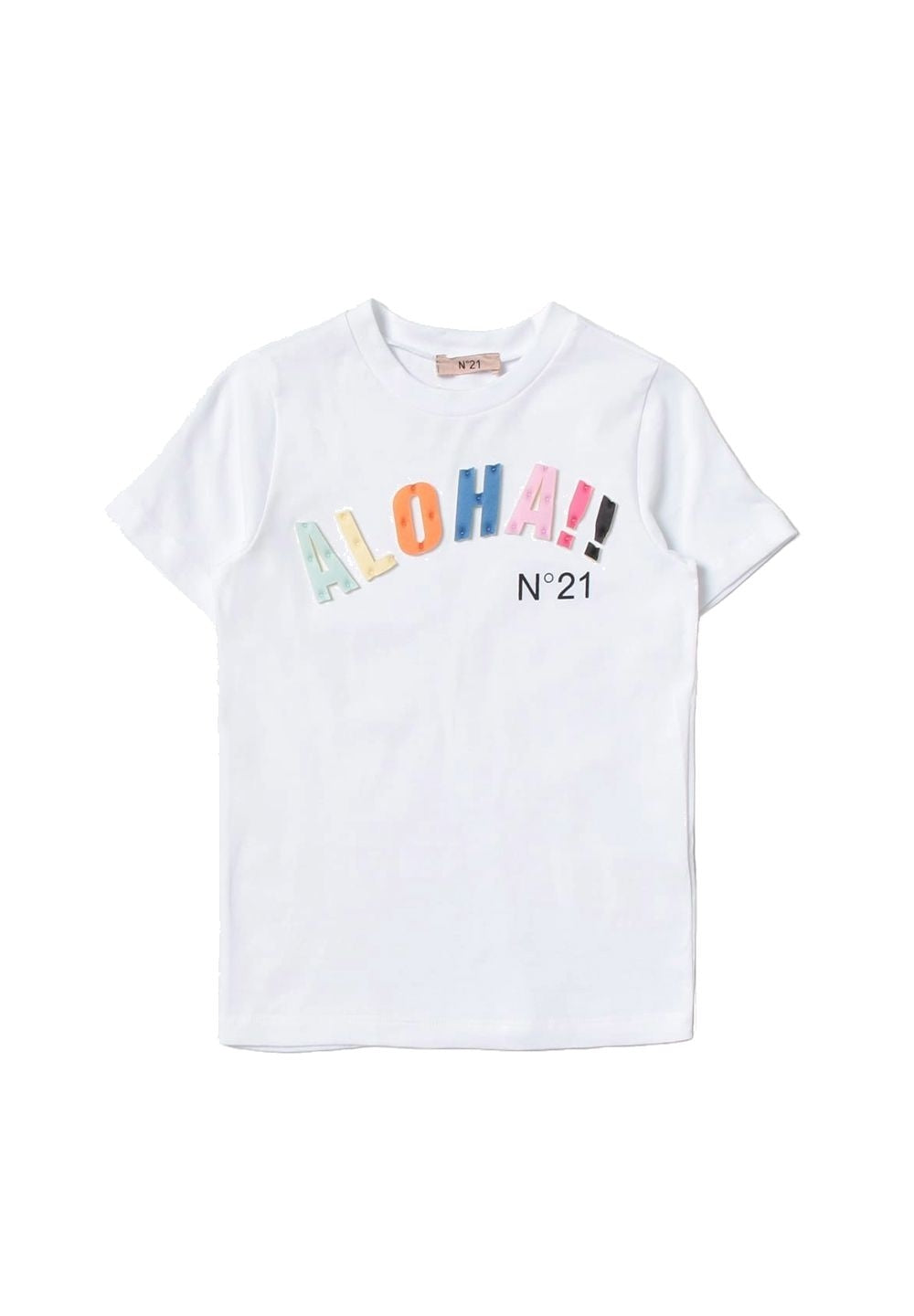T-shirt bianca per bambina - Primamoda kids