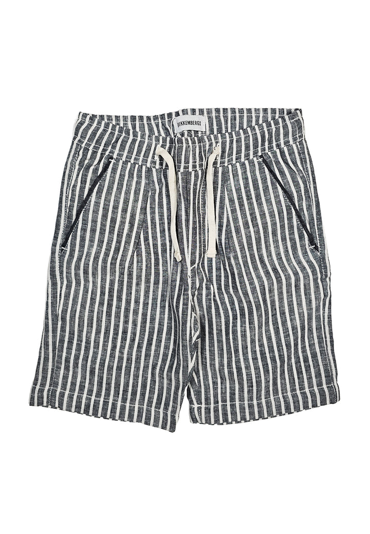 Bermuda bianco-blu per bambino - Primamoda kids
