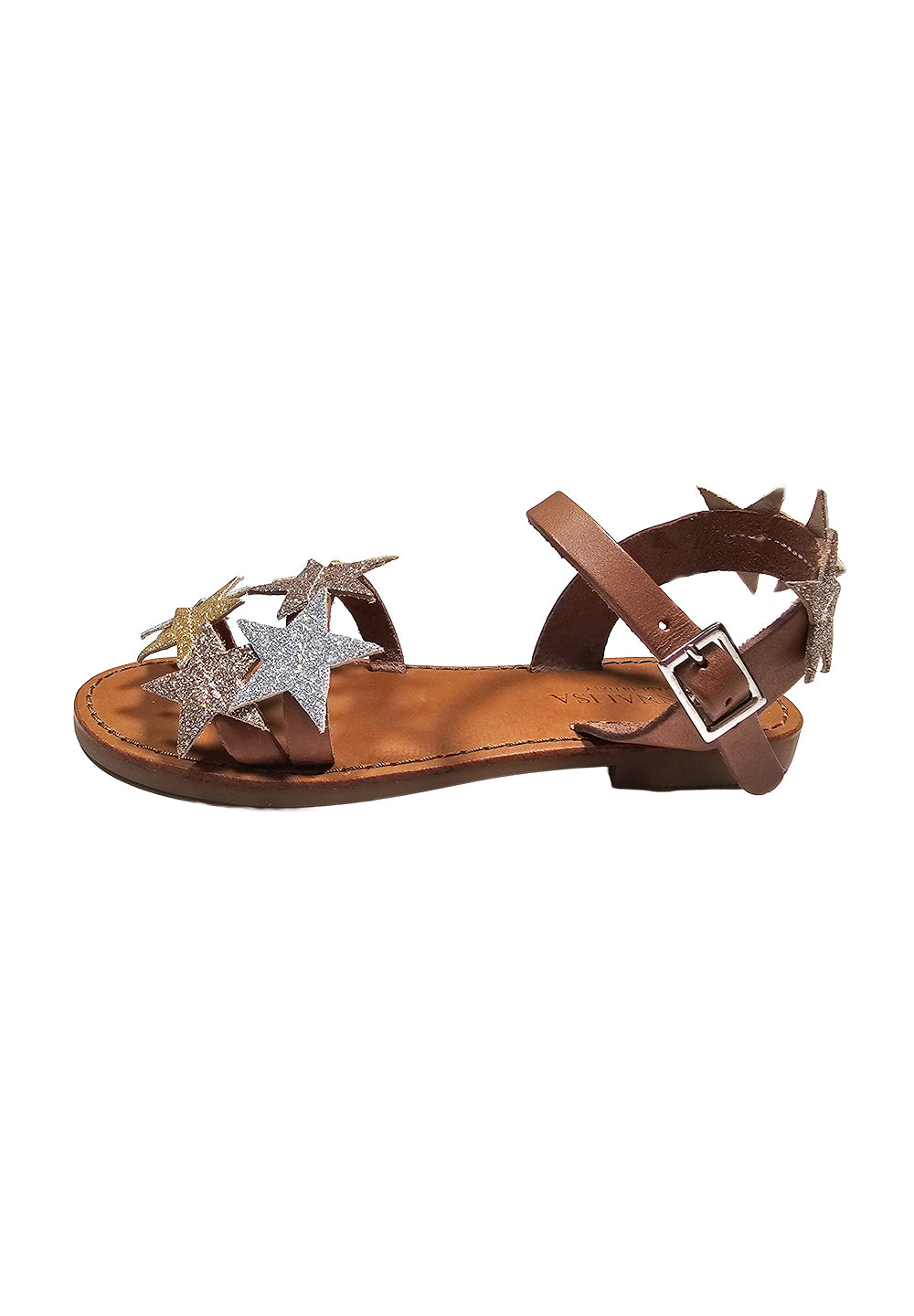 Sandali marroni per bambina - Primamoda kids
