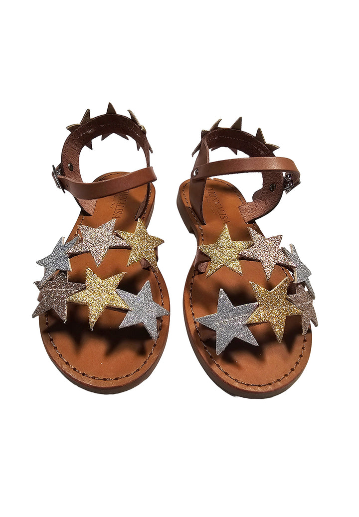 Sandali marroni per bambina - Primamoda kids